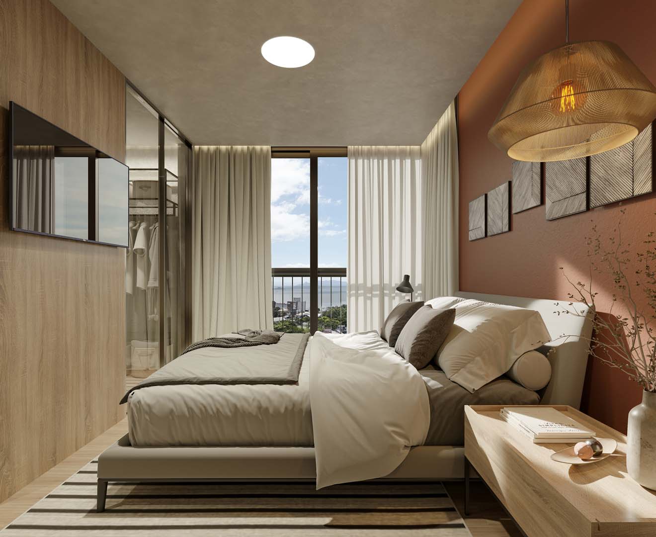 Dormitório Apartamento Decorado