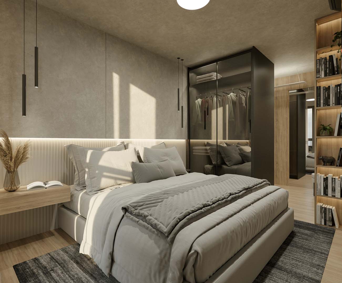 Dormitório Apartamento Decorado