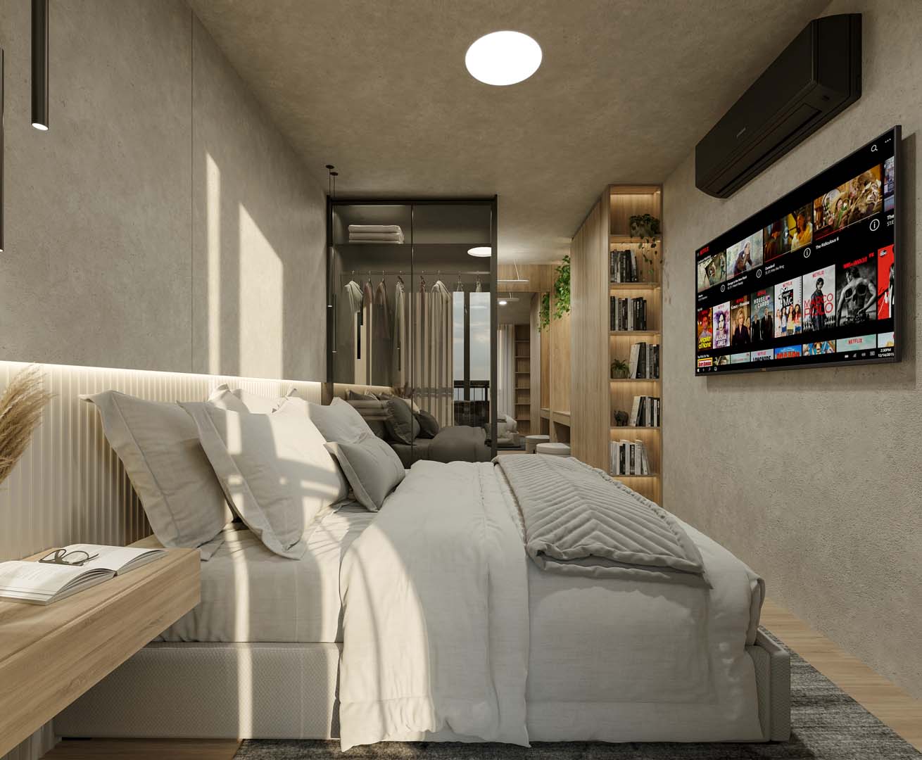 Dormitório Apartamento Decorado