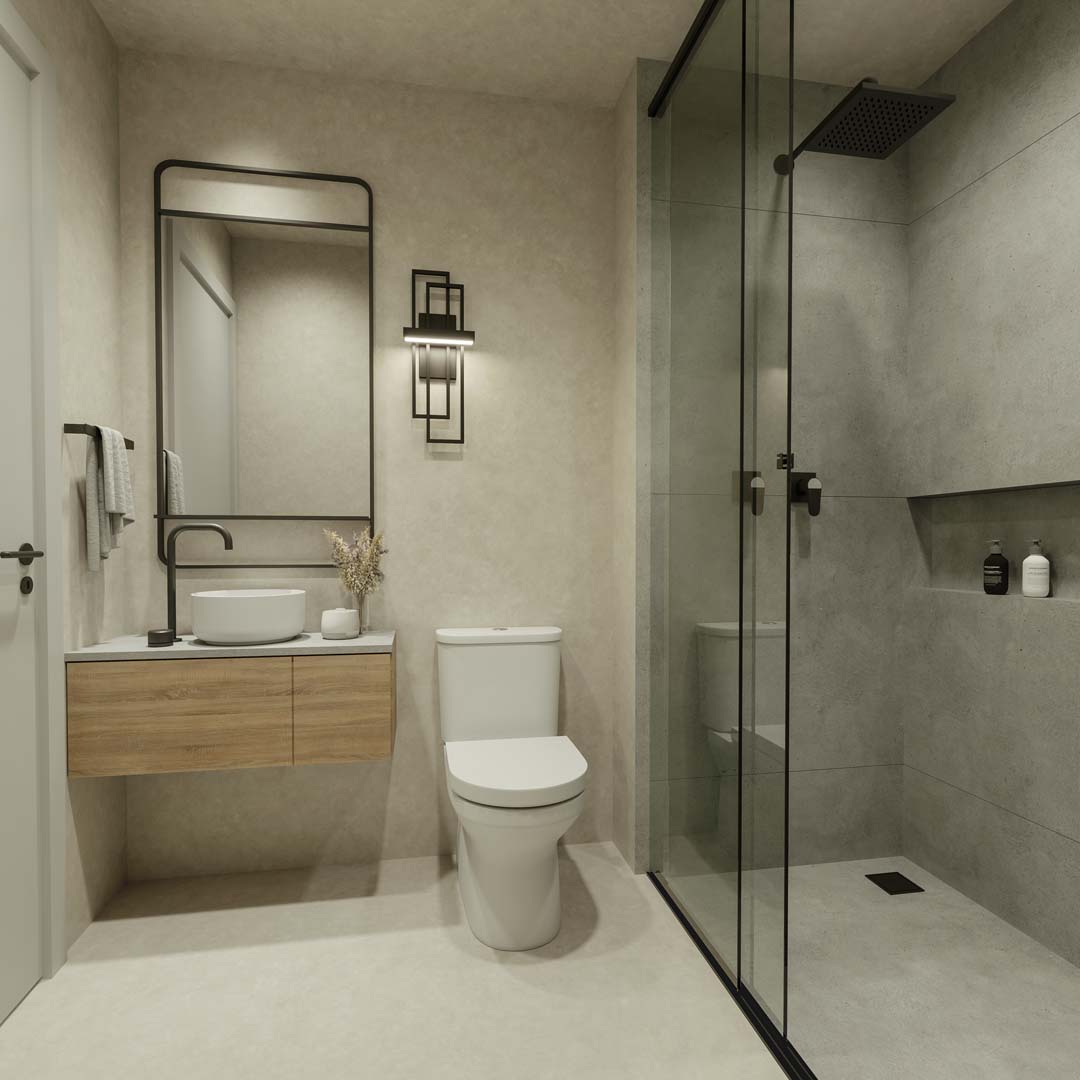 Banho Apartamento Decorado