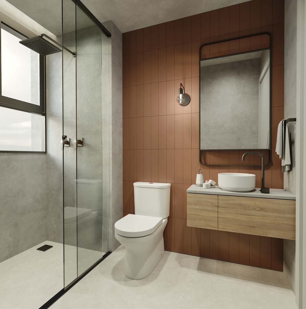 Banho Apartamento Decorado