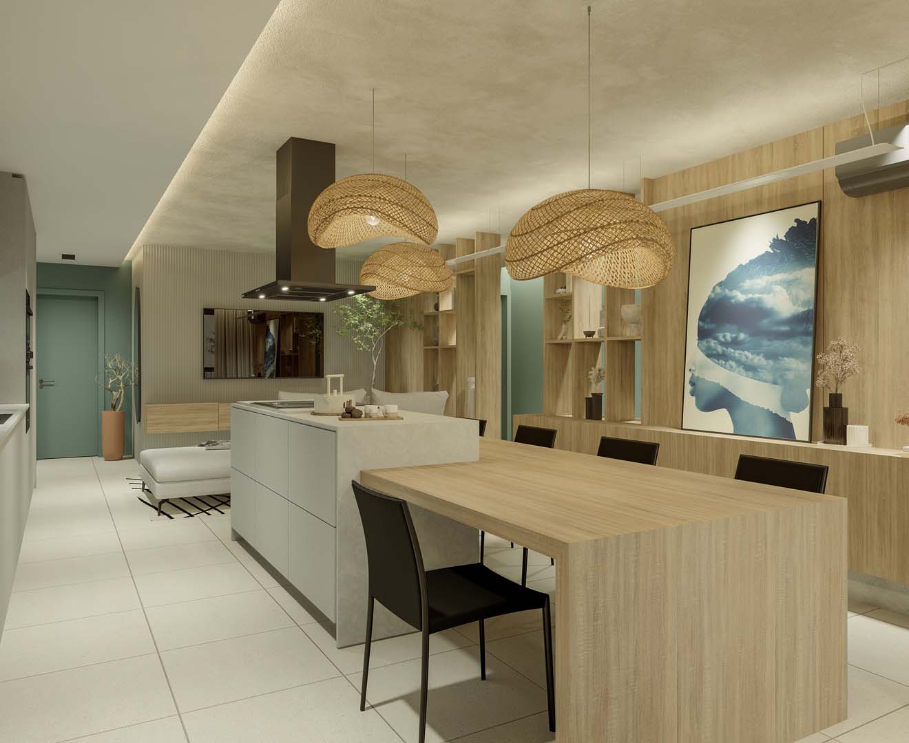 Living Apartamento Decorado