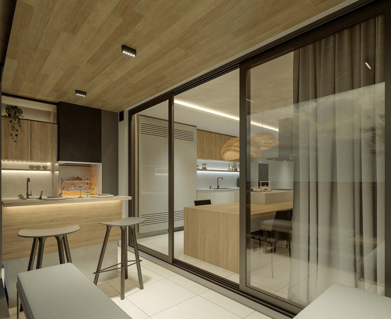 Living Apartamento Decorado