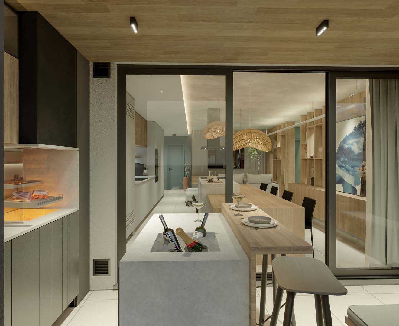Living Apartamento Decorado